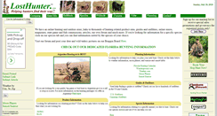 Desktop Screenshot of losthunter.com